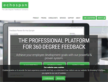 Tablet Screenshot of echospan.com